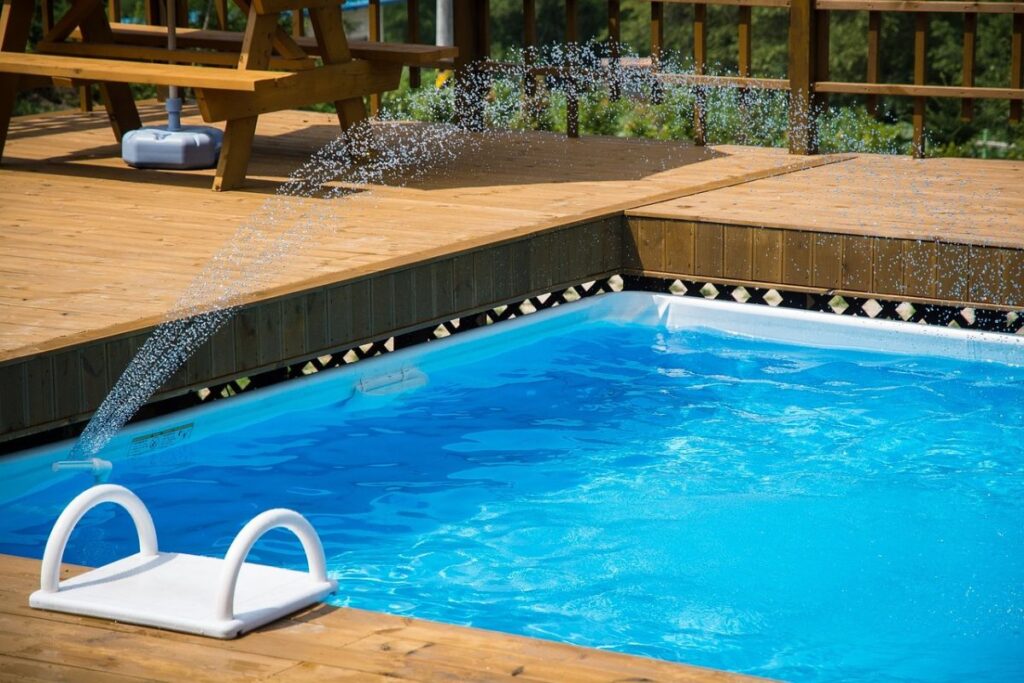 in-ground swimming pool